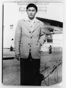 Noboru Taguma at Seabrook Farms, 1947